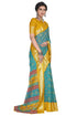 Vasthrlay Organza Bandhani Green Ethnic Wear