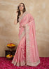 Vasthrlay Jacquard Embroidery Green Ethnic Wear