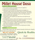 Millet House Instant Millets Dosa Mix