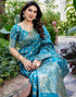 Vasthrlay Banarasi Traditional Jacquard Az Ys Shayani Ethnic Wear