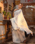 Vasthrlay Detailing Unstitched Blue Free Ethnic Wear