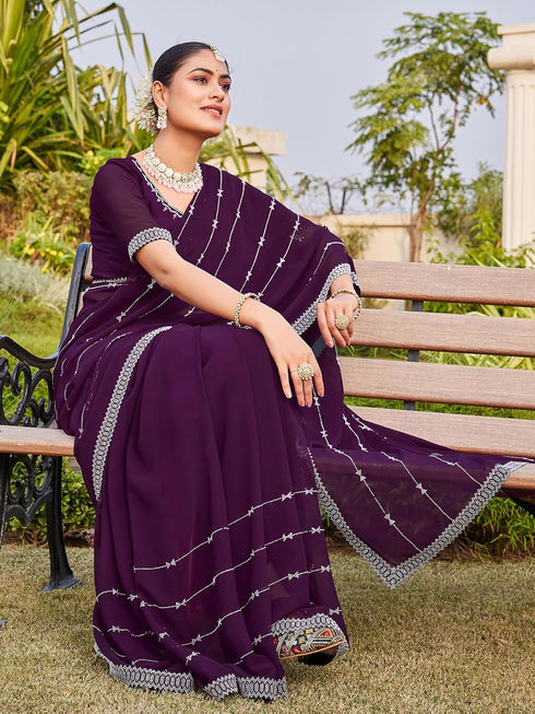Vasthrlay Paithani Weaving Green Saree