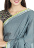 Vasthrlay Handloom Summer Contrast Vibrant Green