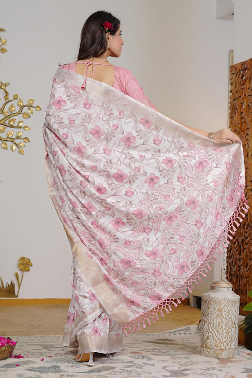 Vasthrlay Fashion Floral Printed Ethnic Wear