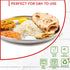 Stainless Steel Dinner Plates Set of 6