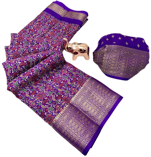 Vasthrlay Silk Saree Unstitched