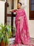 Vasthrlay Weaving Banarasi Unstitched Maroon Saree