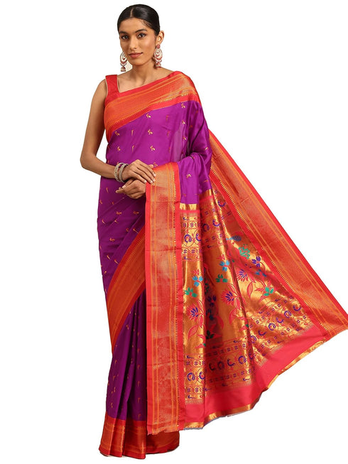 Vasthrlay Paithani Bottle Saree