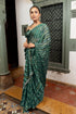 Vasthrlay Fashion Georgette Leheriya Dark Ethnic Wear