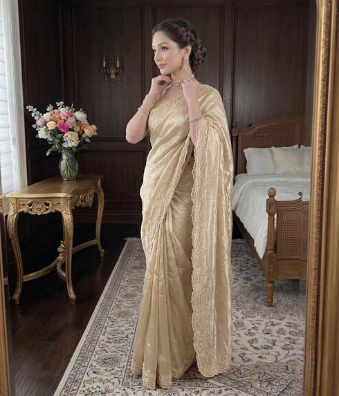 Vasthrlay Embroidery Saree