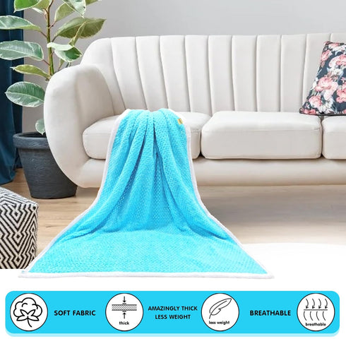 OYO BABY New Born Super Soft Baby Blanket Wrapper Sheet Cum Baby Blanket