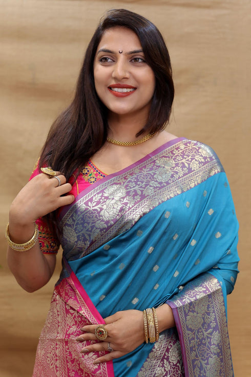 Vasthrlay Banarasi Wedding Saree