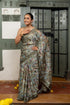 Vasthrlay Fashion Georgette Dark Multicolor Ethnic Wear