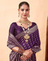 Vasthrlay Banarasi Unstitched Saree