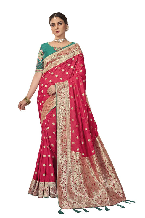 Vasthrlay Banarasi Embroidery Blouse Piece Mn1900