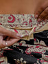 Vasthrlay Kalamkari Printed Olive Saree