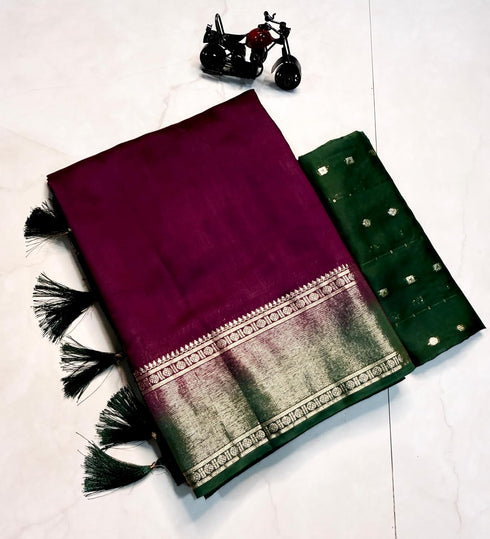 Vasthrlay Silk Saree Linning
