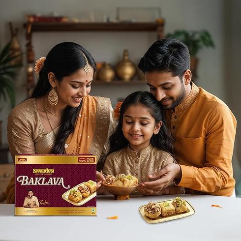Unibic Swaadesi Premium Mysore Pak & Baklava Box
