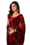 Vasthrlay Fashion Georgette Stripes Printed Ethnic Wear