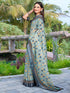 Vasthrlay Elephant Printed Unstitched Sai Ethnic Wear