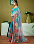 Vasthrlay Womens Cotton Printed Multicolor Saree