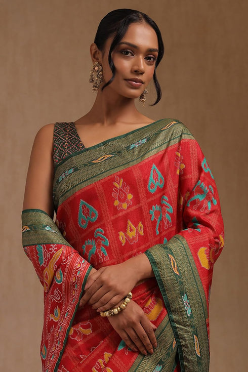 Vasthrlay Ethnic Motifs Saree