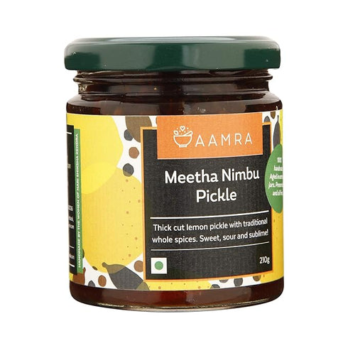 Aamra Traditional Homemade Meetha Nimbu Pickle