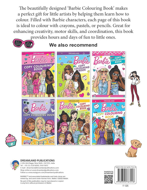 Barbie Copy Colouring Books Pack