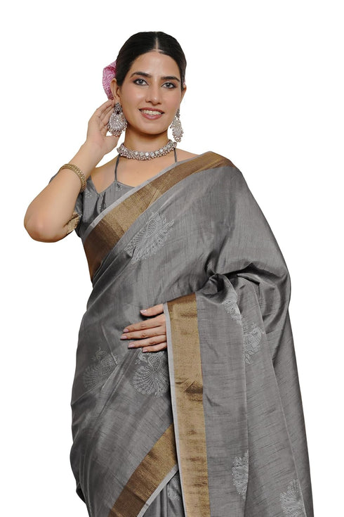 Vasthrlay Fashion Peacock Printed Ethnic Wear