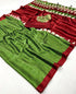 Vasthrlay Ajrakh Saree Crepe