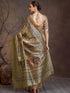 Vasthrlay Madhubani Printed Unstitched Hs Ethnic Wear