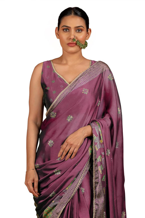 Vasthrlay Fashion Chiffon Georgette Printed Ethnic Wear