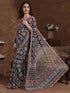 Vasthrlay Weaving Printed Beige Saree