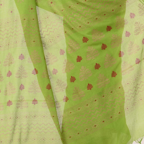 Vasthrlay Bengal Cotton `s Abhrak Handloom