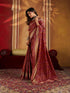 Vasthrlay Women's Kanjivaram Silk Unstitched Saree