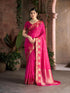 Vasthrlay Women's Kanjivaram Silk Unstitched Saree