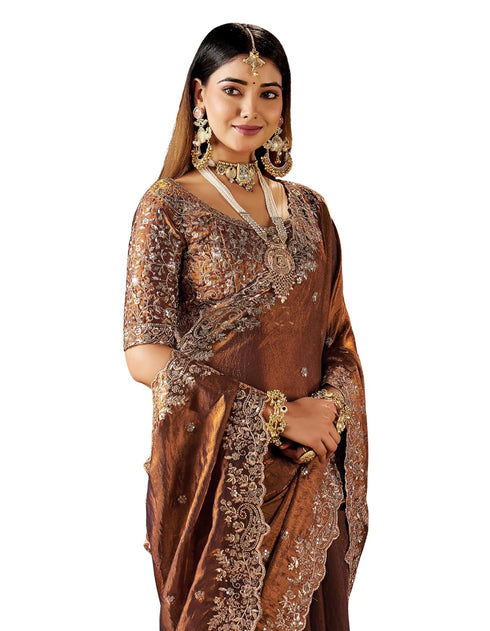 Vasthrlay Embroidered Traditional Embellished Applique Bollywood