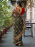 Vasthrlay Georgette Bandhani Dark Saree