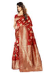 VasthrlayRoyal Blue San Pari Saree