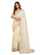 Vasthrlay Geogette Embroidery Unstitched Offwhite Ethnic Wear
