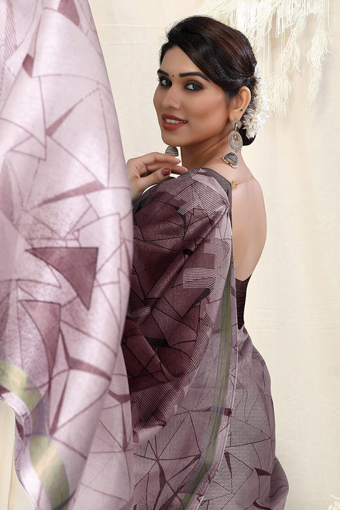 Vasthrlay Fashion Polyester Printed Ethnic Wear