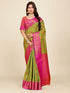 Vasthrlay Banarasi Mehendi Ethnic Wear
