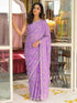 Vasthrlay Banarasi Weaving Yellow Saree