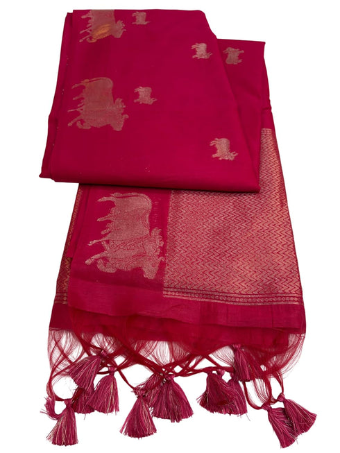 Vasthrlay Tussar Kalamkari