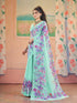 Vasthrlay Georgette Printed Unstitched Saree