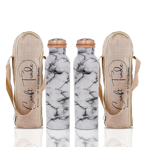 Craft Trade 100% Pure Copper Water Bottle