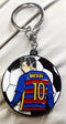 Mik Messi Argentina 360 Degree Rotate Premium Metal Keychain