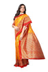 Vasthrlay Printed Minali Mustard Free Ethnic Wear