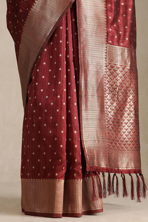 Vasthrlay Earth Tussar Design