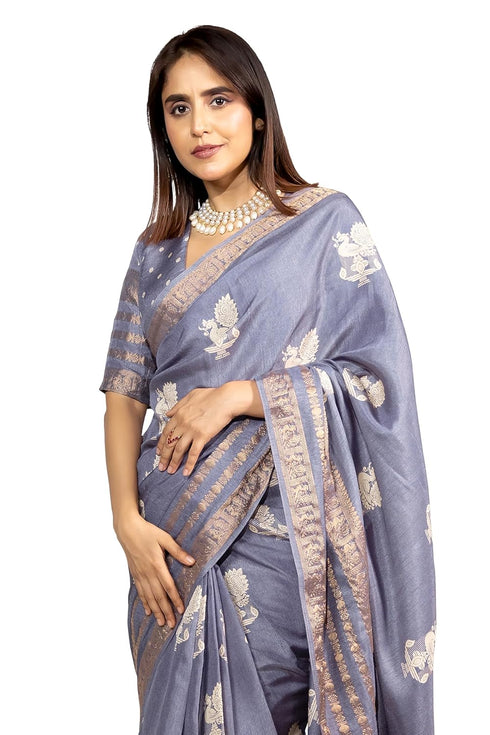 Vasthrlay Fashion Peacock Printed Ethnic Wear